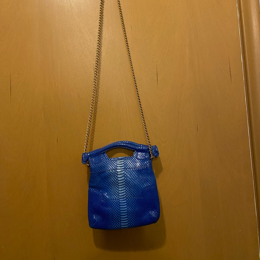 Foley + Corinna blue cross body from Neiman Marcus